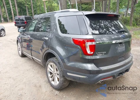 2018 Ford Explorer Limited из США, поврежденный, VIN 1FM5K8F80JGA64572